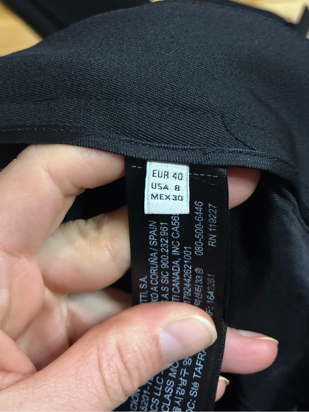Massimo Dutti Studio Zip Hem Trousers - Picture 10 of 12